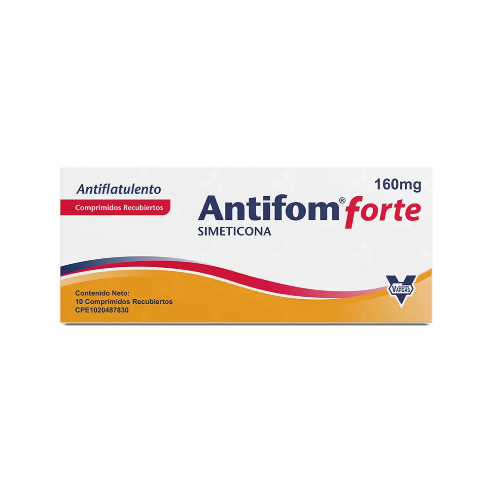 ANTIFOM® FORTE 160mg COMPRIMIDOS RECUBIERTOS Simeticona - Image 2